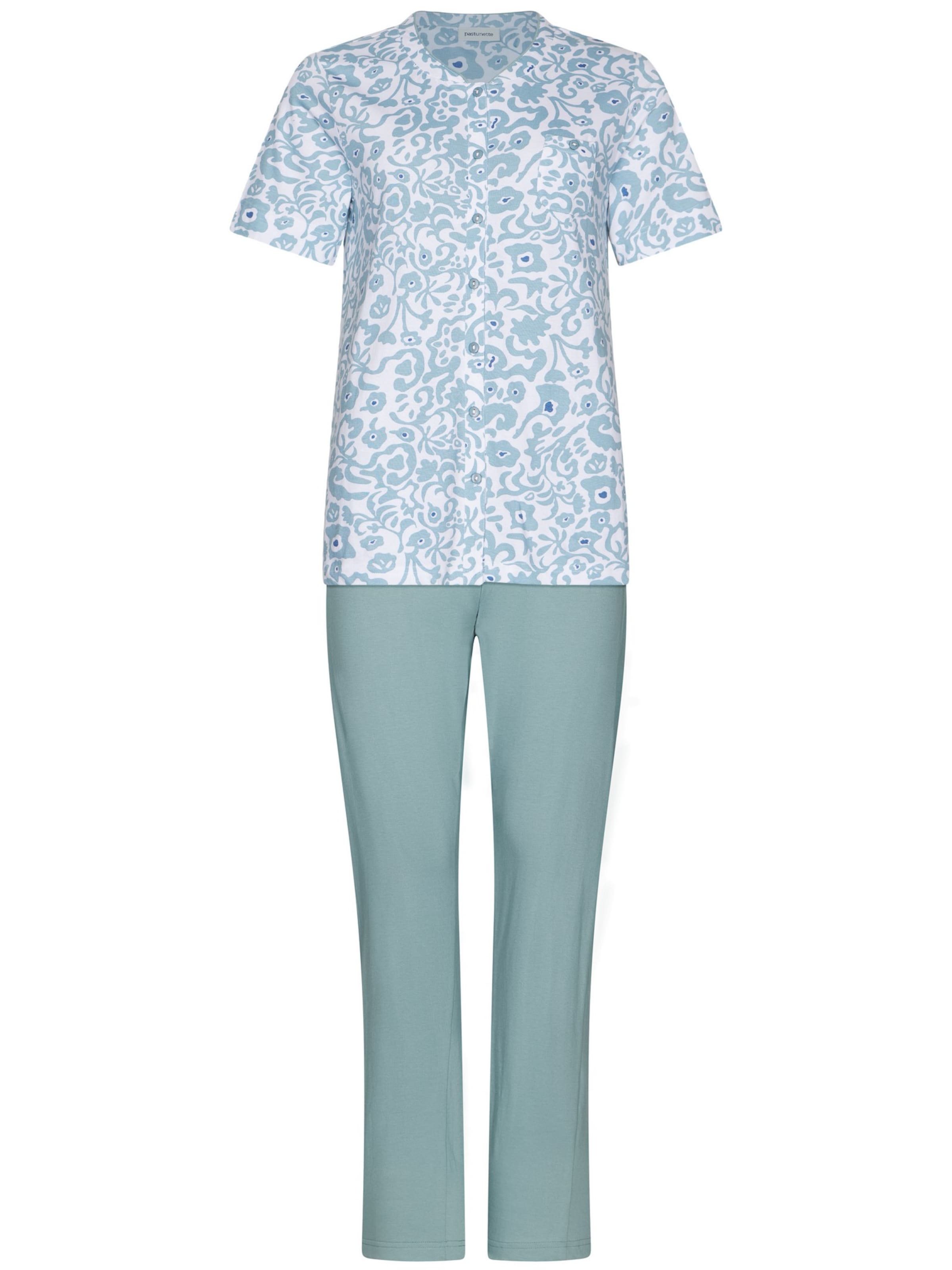Pastunette Pyjama in Blauw: voorkant
