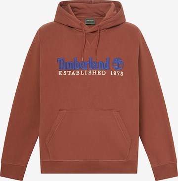 TIMBERLAND - Sudadera en marrón: frente