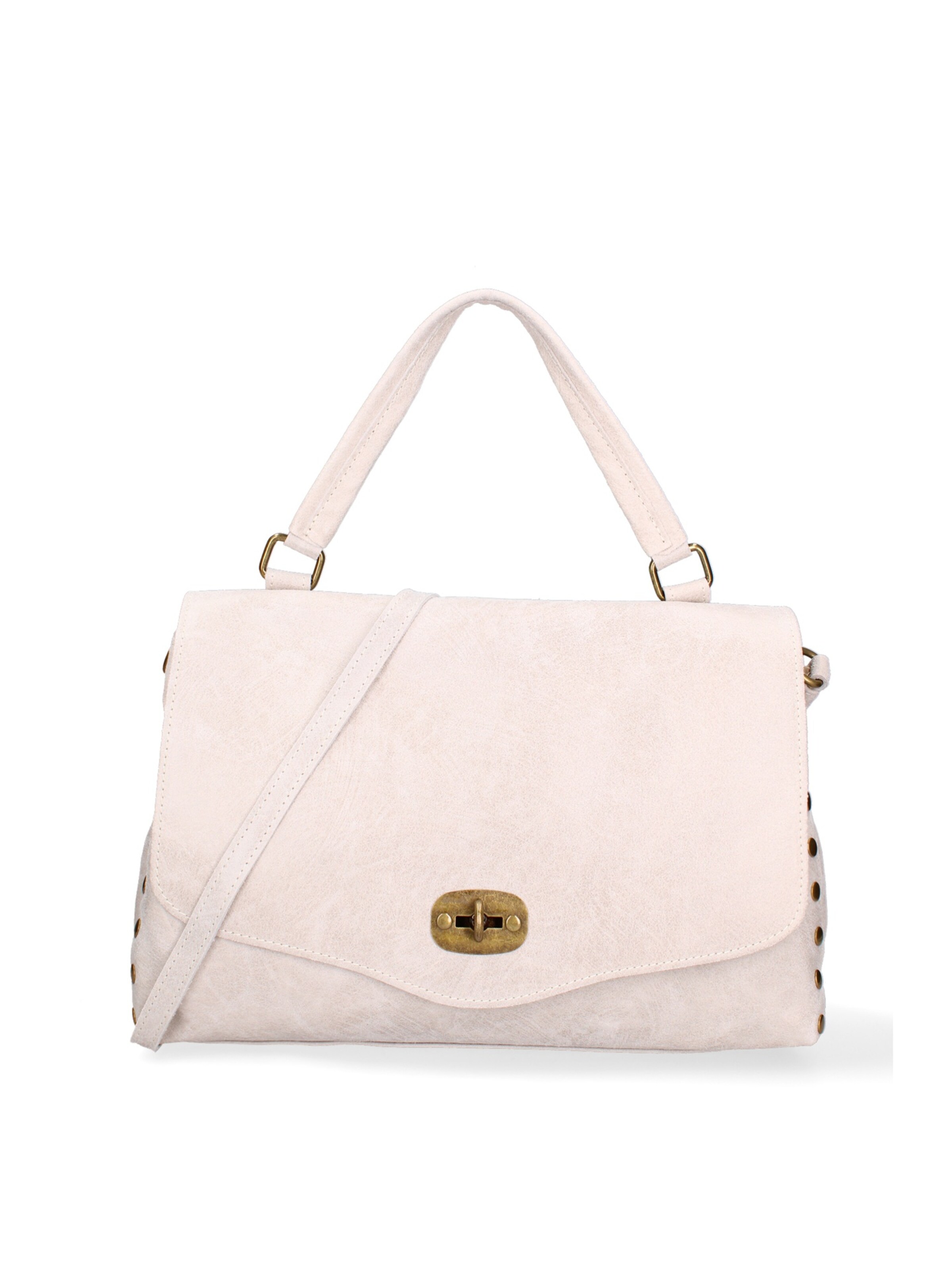 Gave Lux Handbag in Beige: front