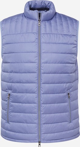 Hackett London Bodywarmer in Blauw: voorkant