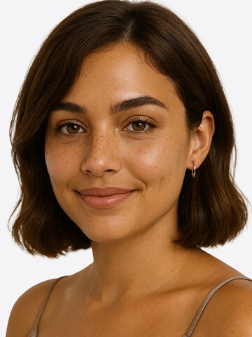 Sofia Milani Ohrringe 'Twisted'‌‌ in Silber: Vorderseite