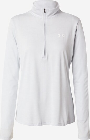 UNDER ARMOUR Sportski pulover 'Tech Twist' u svijetlosiva / bijela, Pregled proizvoda
