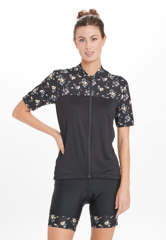 ENDURANCE Functioneel shirt 'Mangrove' in Zwart: voorkant