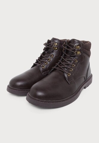Boots stringati 'JFWBALLENTIN' di JACK & JONES in marrone