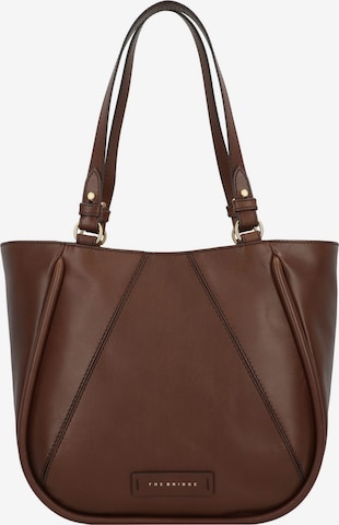 The Bridge Shopper 'Brigida' in Bruin: voorkant