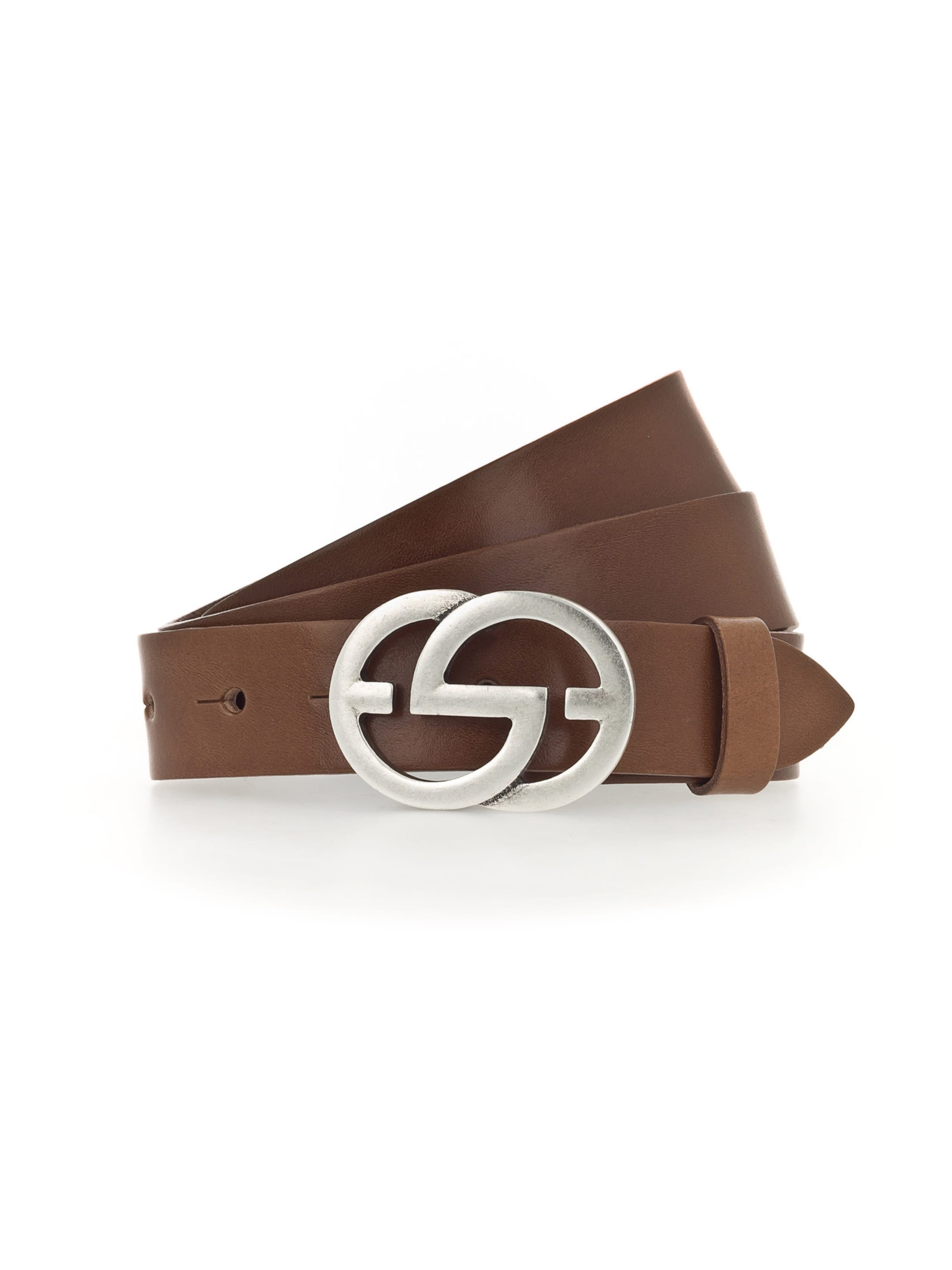 VANZETTI Bælte i brun: forside