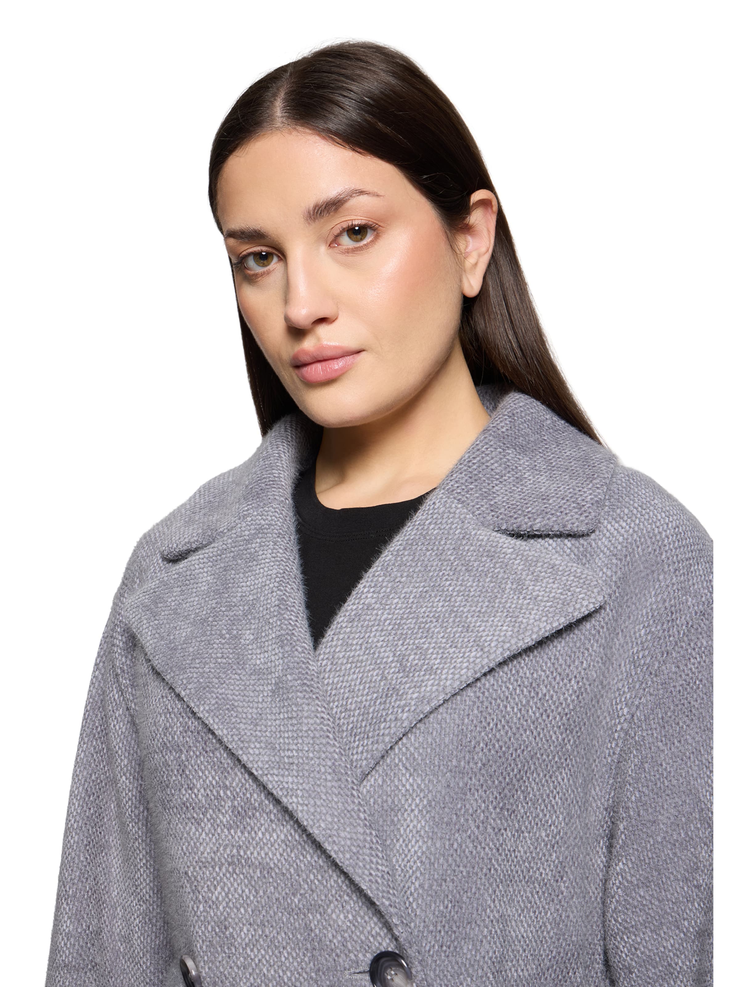 Manteau mi-saison Betty Barclay en gris
