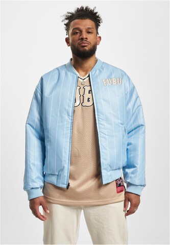 FUBU Between-Season Jacket in Blue: front