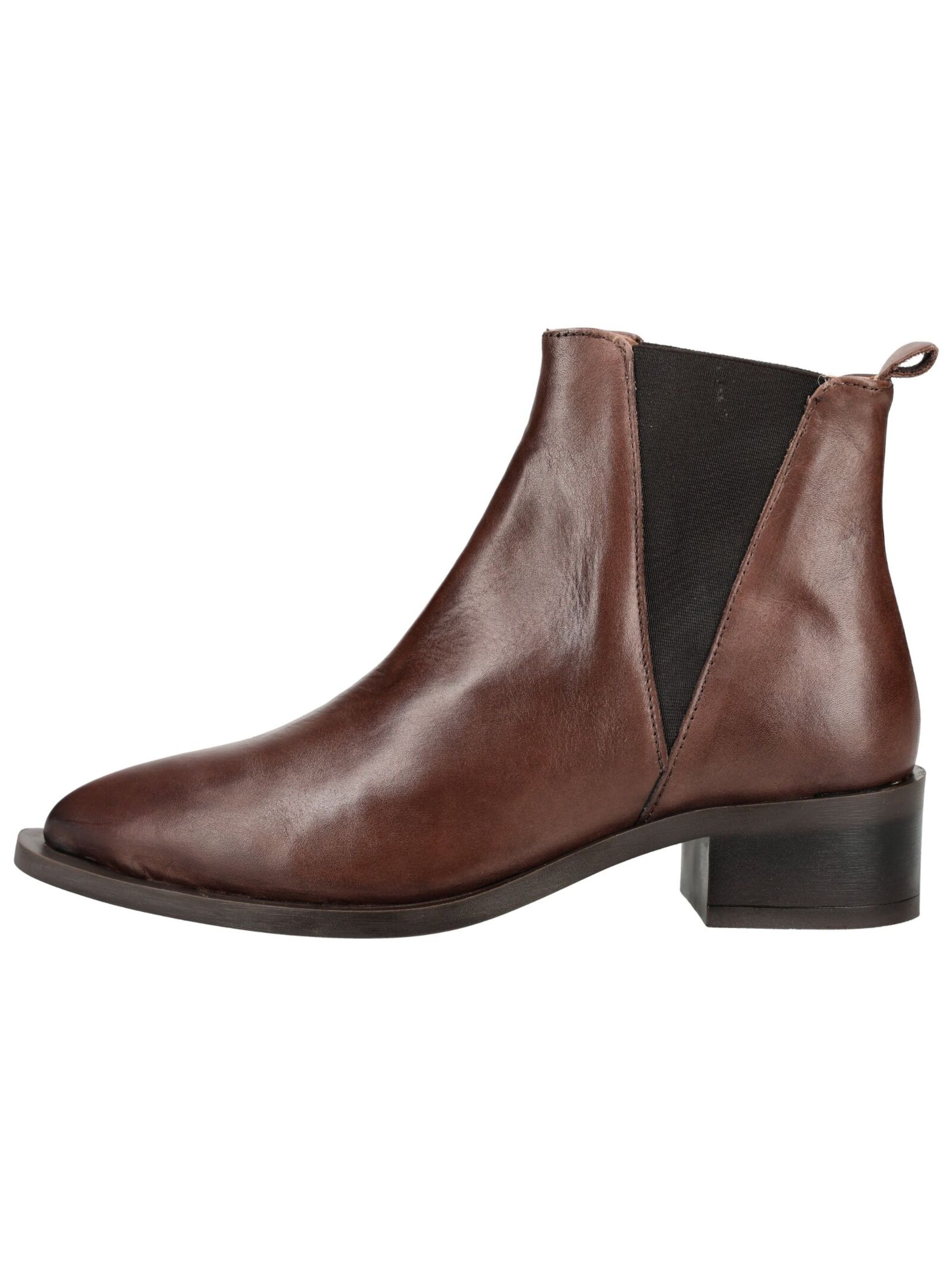 PAVEMENT Chelsea boots in Brown: side