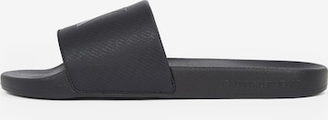 juoda Calvin Klein Šlepetės: priekis