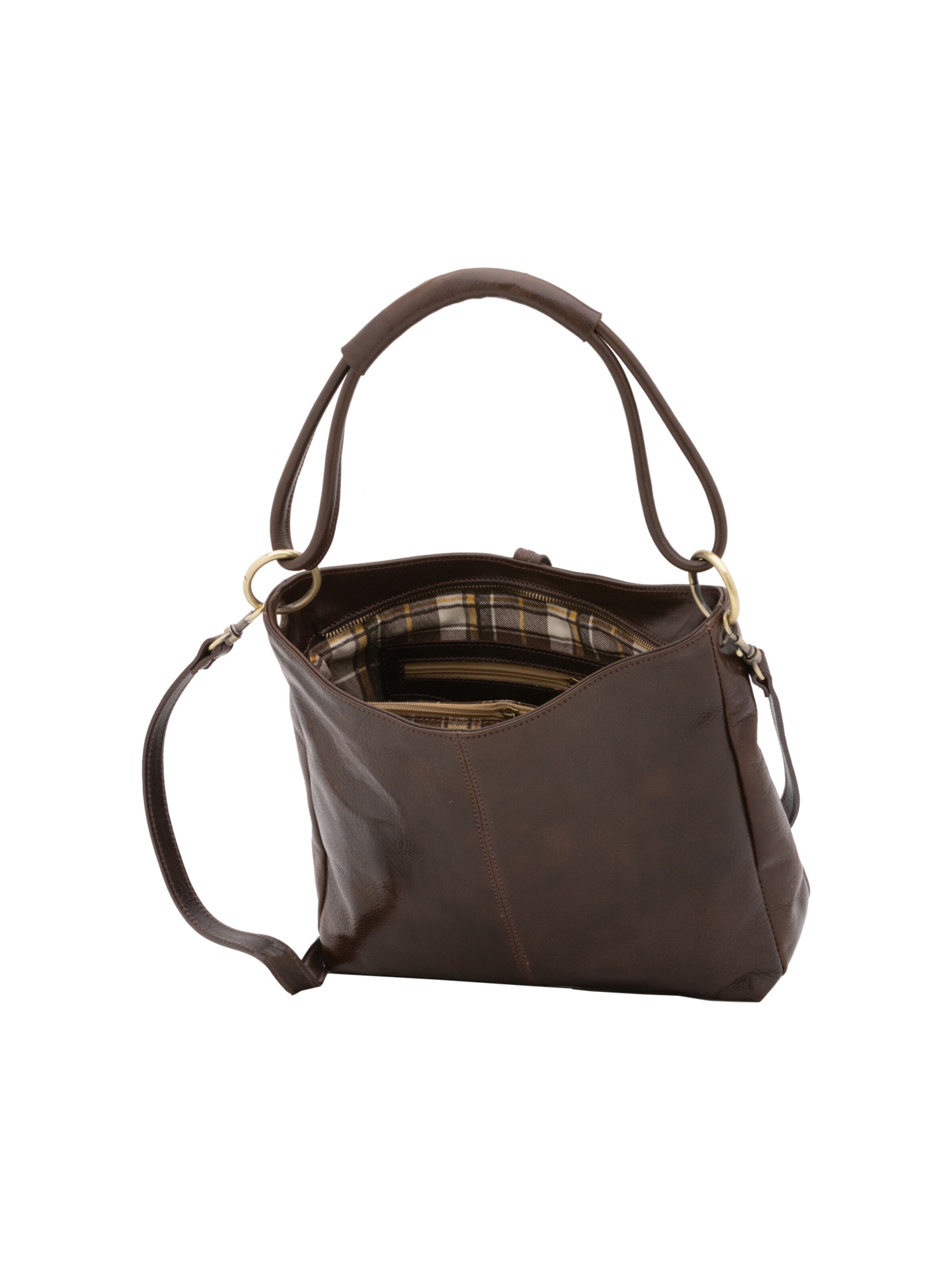 Borsa a spalla di Viola Castellani in marrone