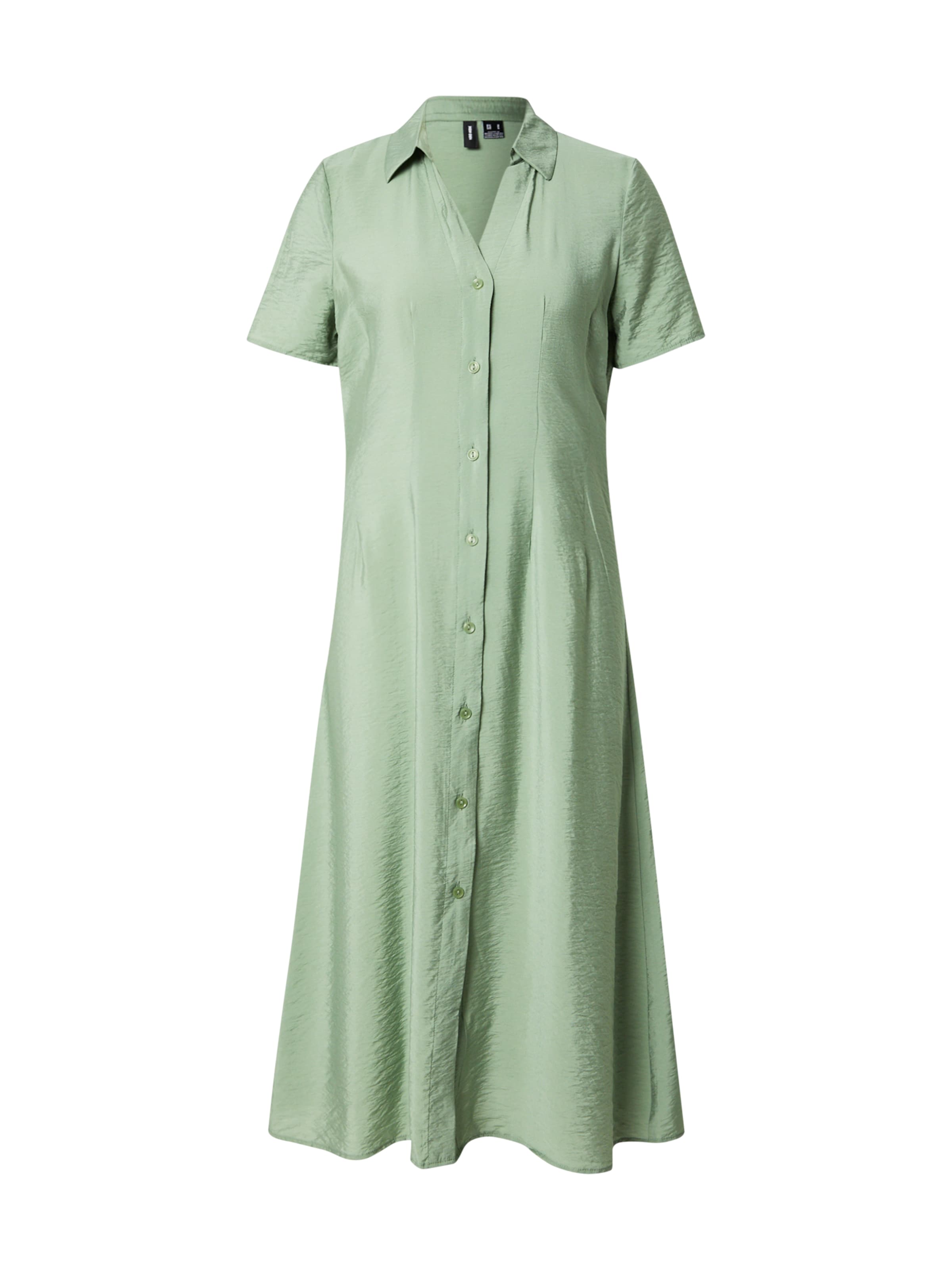 Robe-chemise 'VMJOSIE' VERO MODA en vert : devant