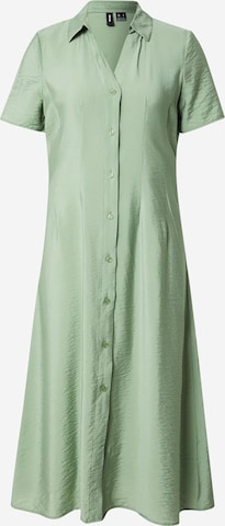 Abito camicia 'VMJOSIE' di VERO MODA in verde: frontale