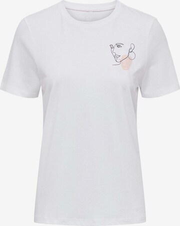 T-shirt 'Watercolor' WESTMARK LONDON en blanc : devant