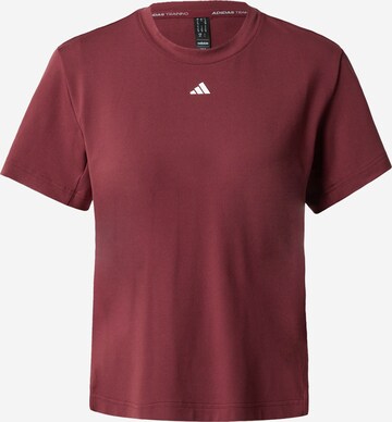 ADIDAS PERFORMANCE - Camiseta funcional 'Versatile' en rojo: frente