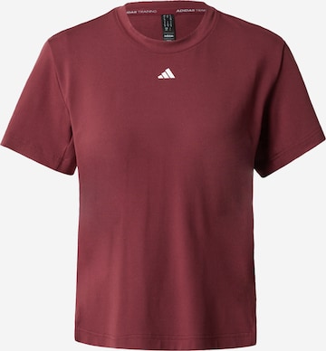 ADIDAS PERFORMANCE Funkční tričko 'Versatile' – červená: přední strana
