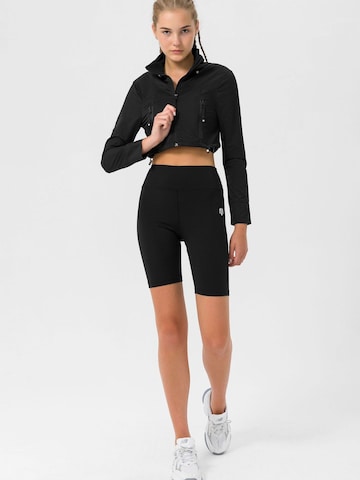 MOROTAI Sportsjakke 'CHROME TACTICAL BOMBER' i sort