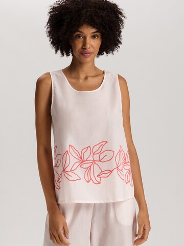 Chemise de nuit ' Liz ' Hanro en rose : devant