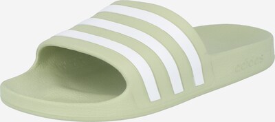 ADIDAS PERFORMANCE Badeschuh 'Aqua Adilette' in hellgrün / weiß, Produktansicht