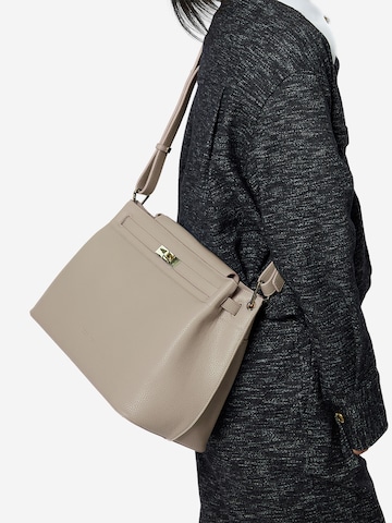 Victoria Hyde Handtasche ' Alla ' in Grau: Vorderseite