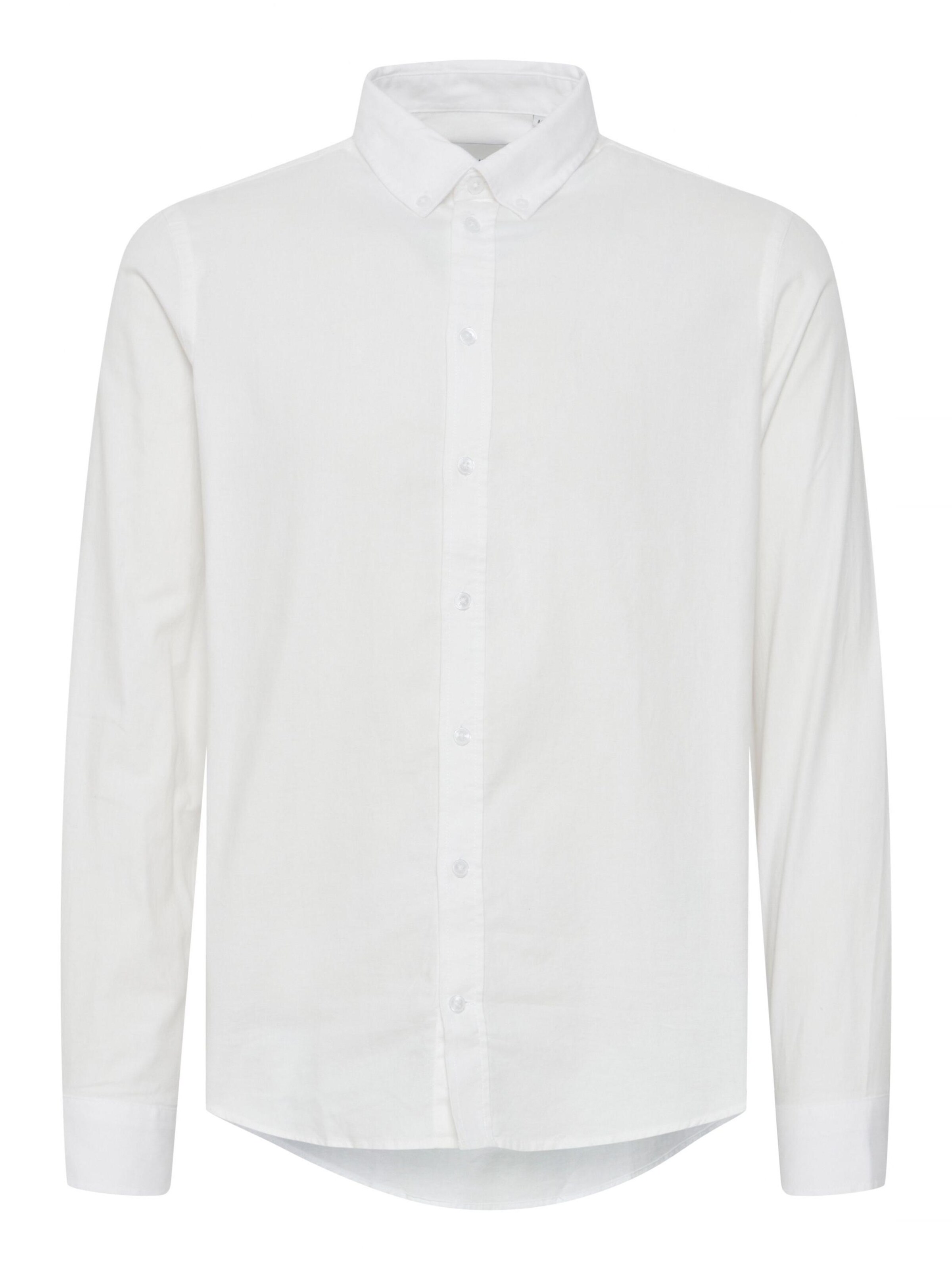Casual Friday Button Up Shirt 'Anton' in White: front