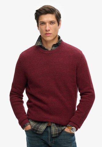 Superdry Trui in Rood: voorkant