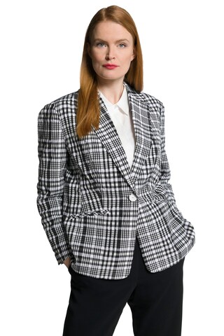 Ulla Popken Blazers in Zwart: voorkant