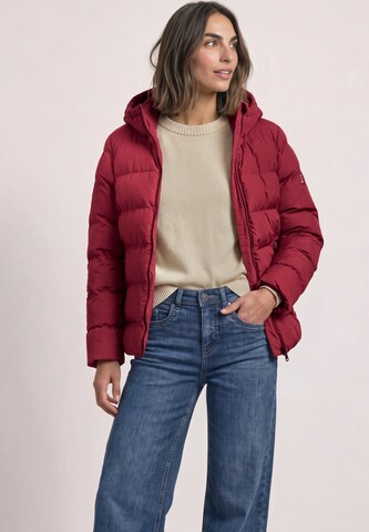 STREET ONE Winter Jacket in Red: front