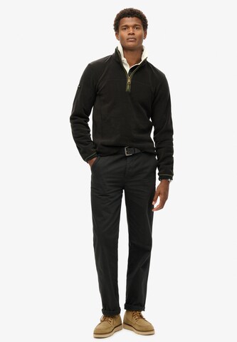 Superdry Fleece jacket 'Estate' in Black