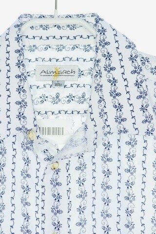 ALMSACH Button Up Shirt in L in White