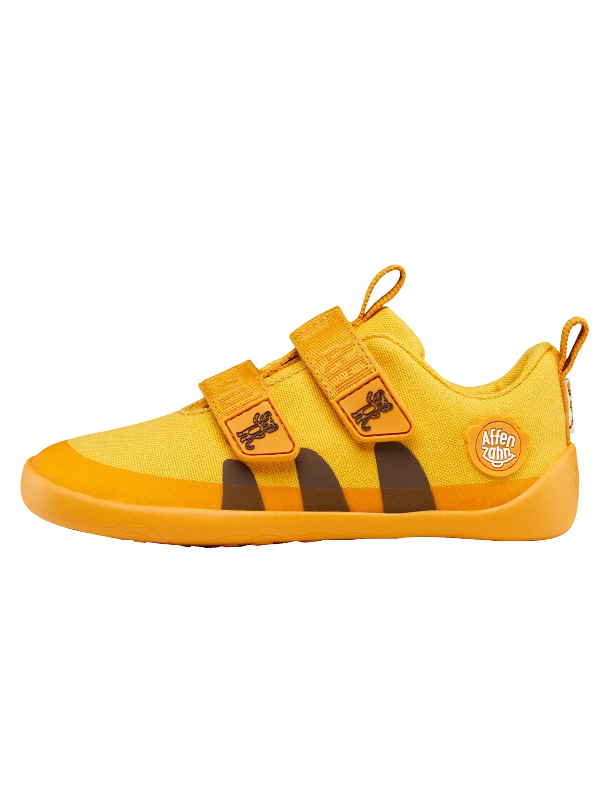 Affenzahn Sneaker 'Sneaker Baumwolle Lucky' in Gelb: Vorderseite