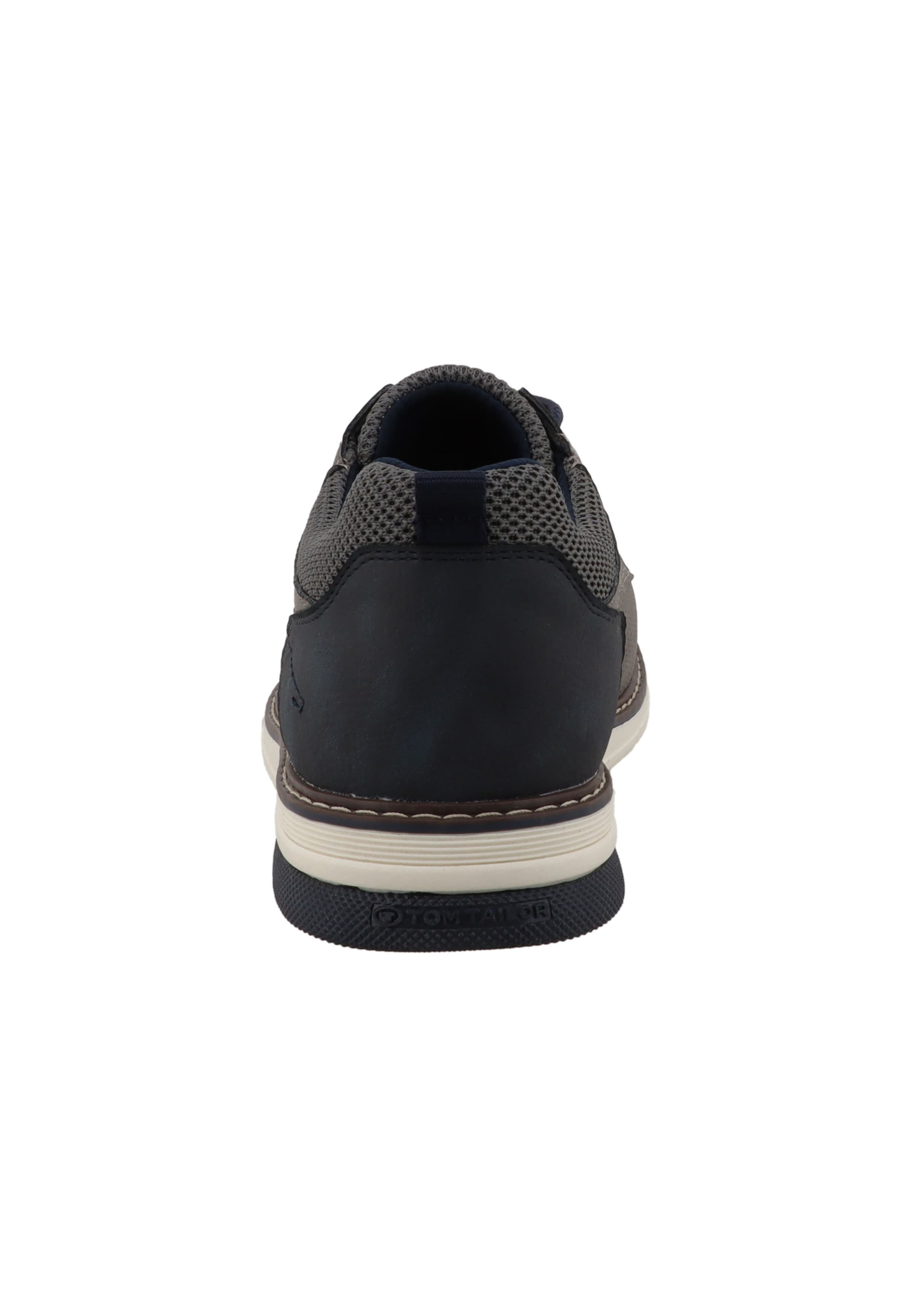 Chaussure de sport à lacets TOM TAILOR en gris