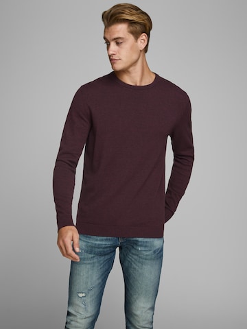 raudona JACK & JONES Megztinis: priekis