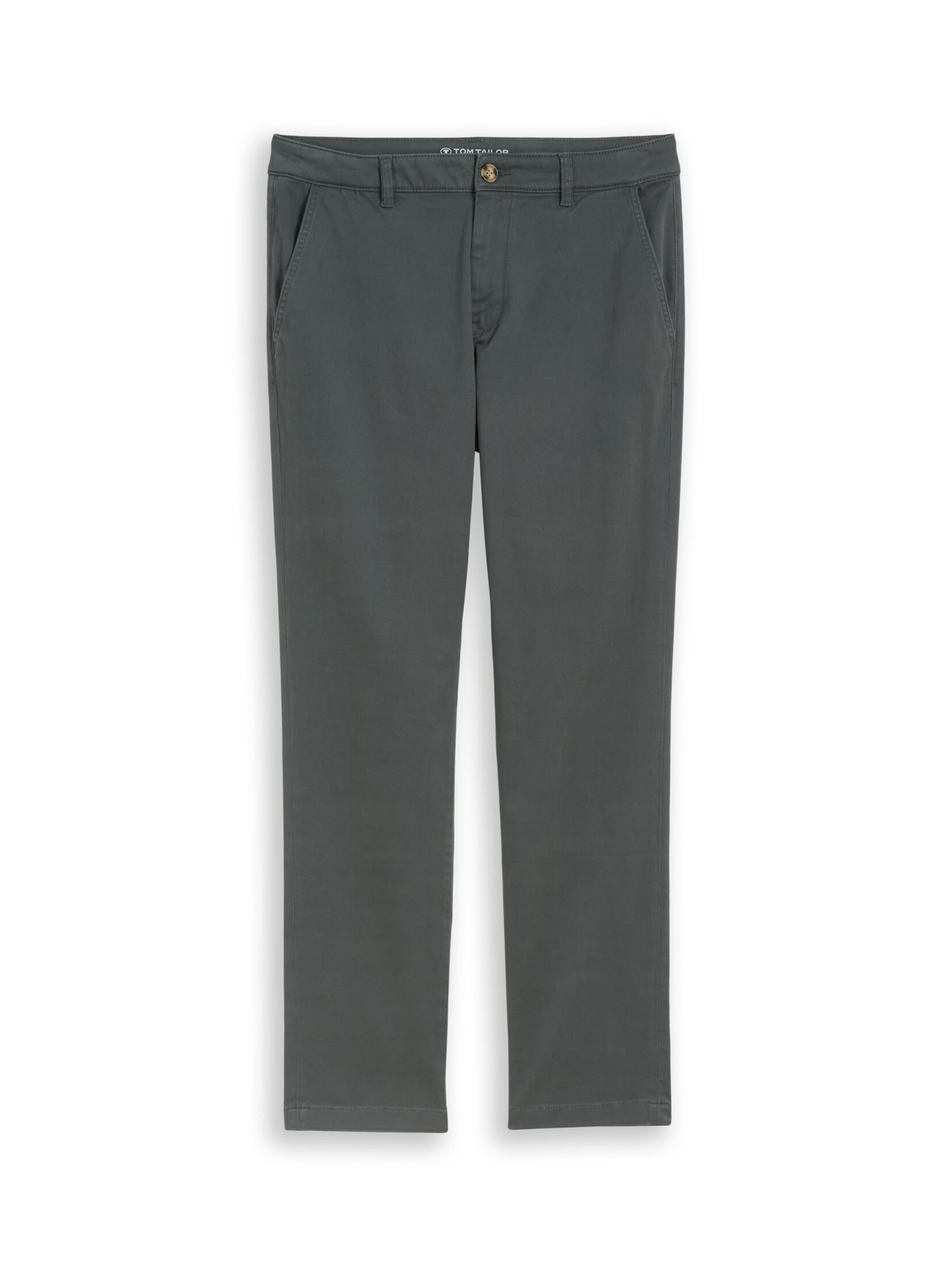 TOM TAILOR Hose in Grün: Vorderseite