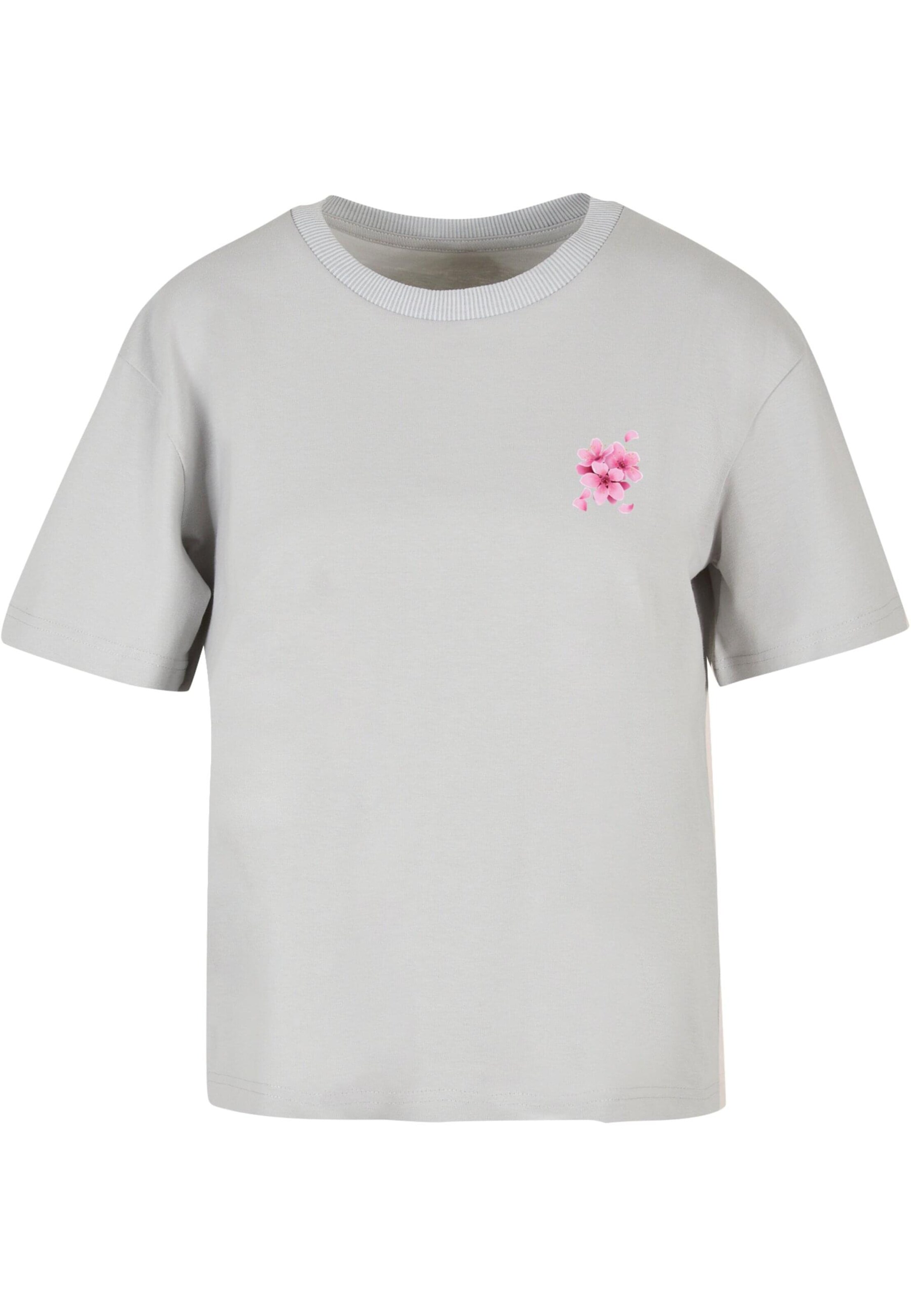 Maglietta 'Self Love Club' di Mister Tee in grigio: frontale