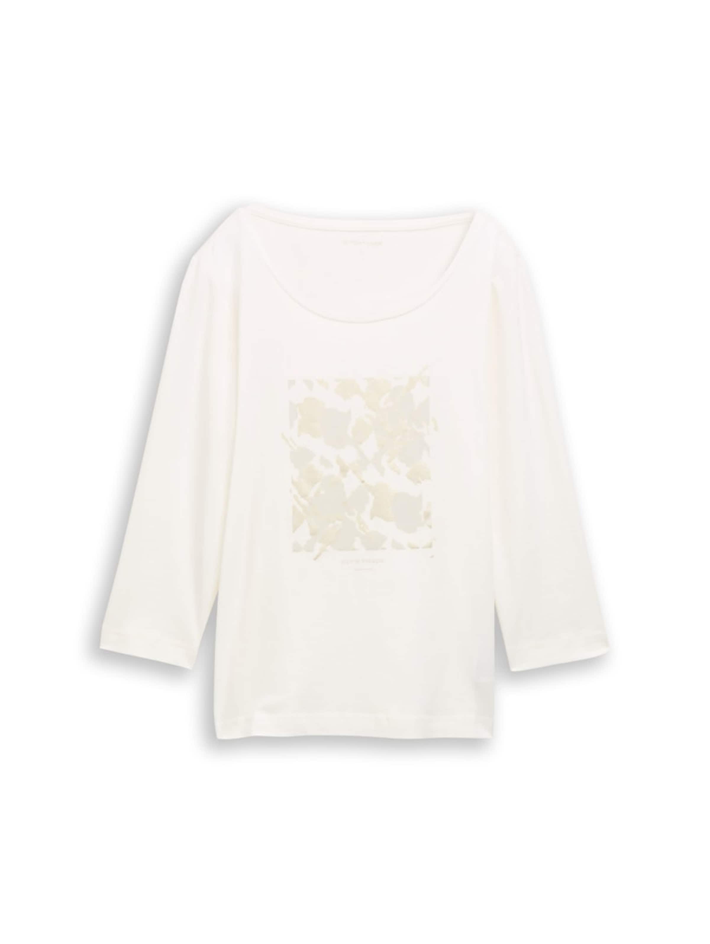 Maglietta di TOM TAILOR in bianco: frontale