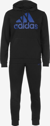 ADIDAS SPORTSWEAR Tracksuit in Black: front