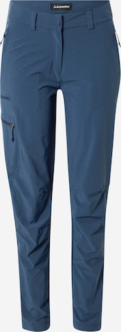 Schöffel Regular Outdoor trousers in Blue: front