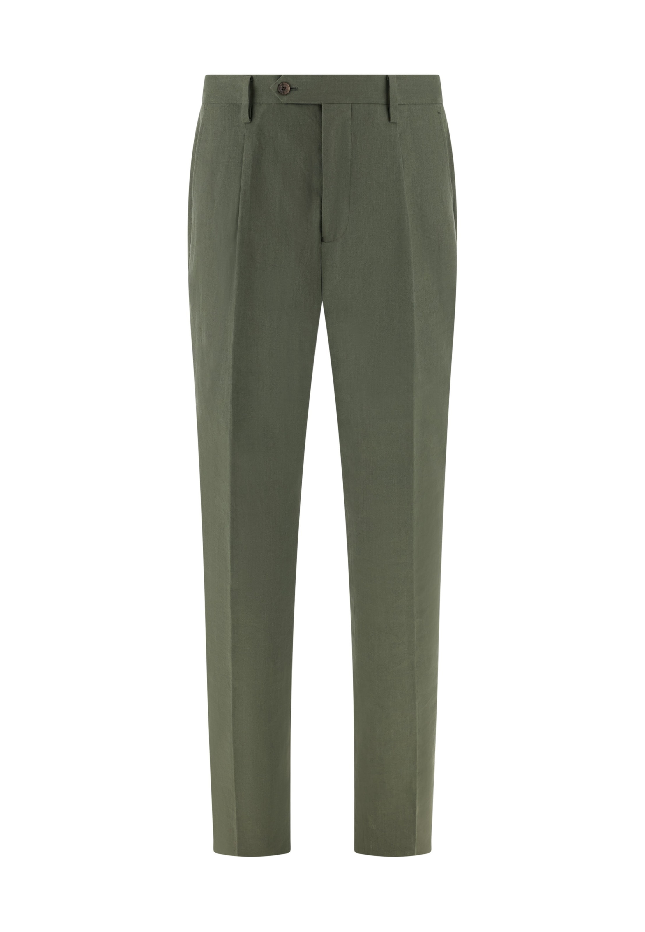 Boggi Milano Slimfit Chino in Groen: voorkant