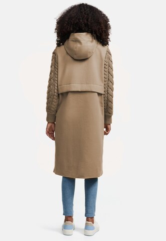 NAVAHOO Between-seasons coat 'Babe 14' in Beige