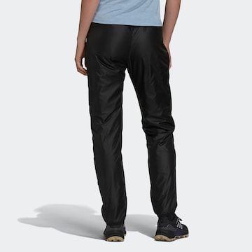 Regular Pantalon outdoor ADIDAS TERREX en noir