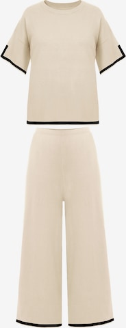 Imily Bela Φόρμα για το σπίτι σε μπεζ: μπροστά