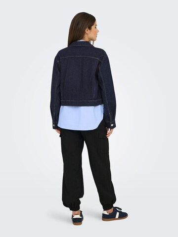 Veste mi-saison 'ONLLUMI' ONLY en bleu