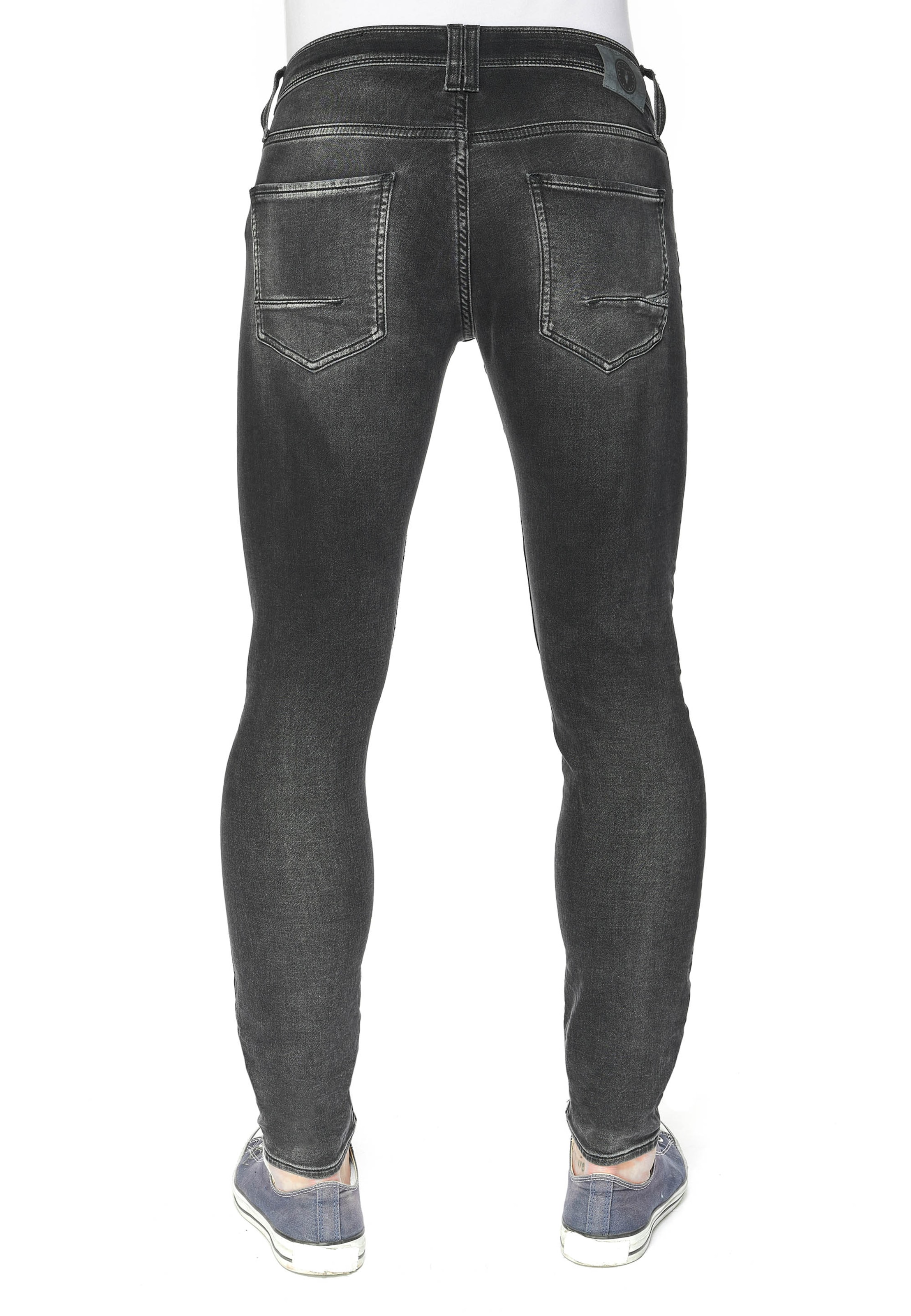 Le Temps Des Cerises Skinny Jeans in Zwart