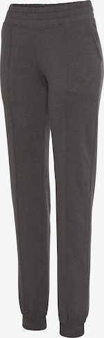 H.I.S Tapered Pants in Grey: front