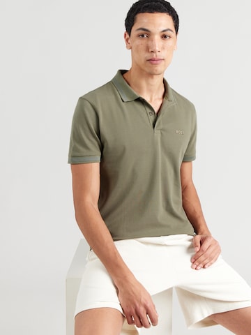 BOSS Tričko 'Pio 1' - Zelená: predná strana