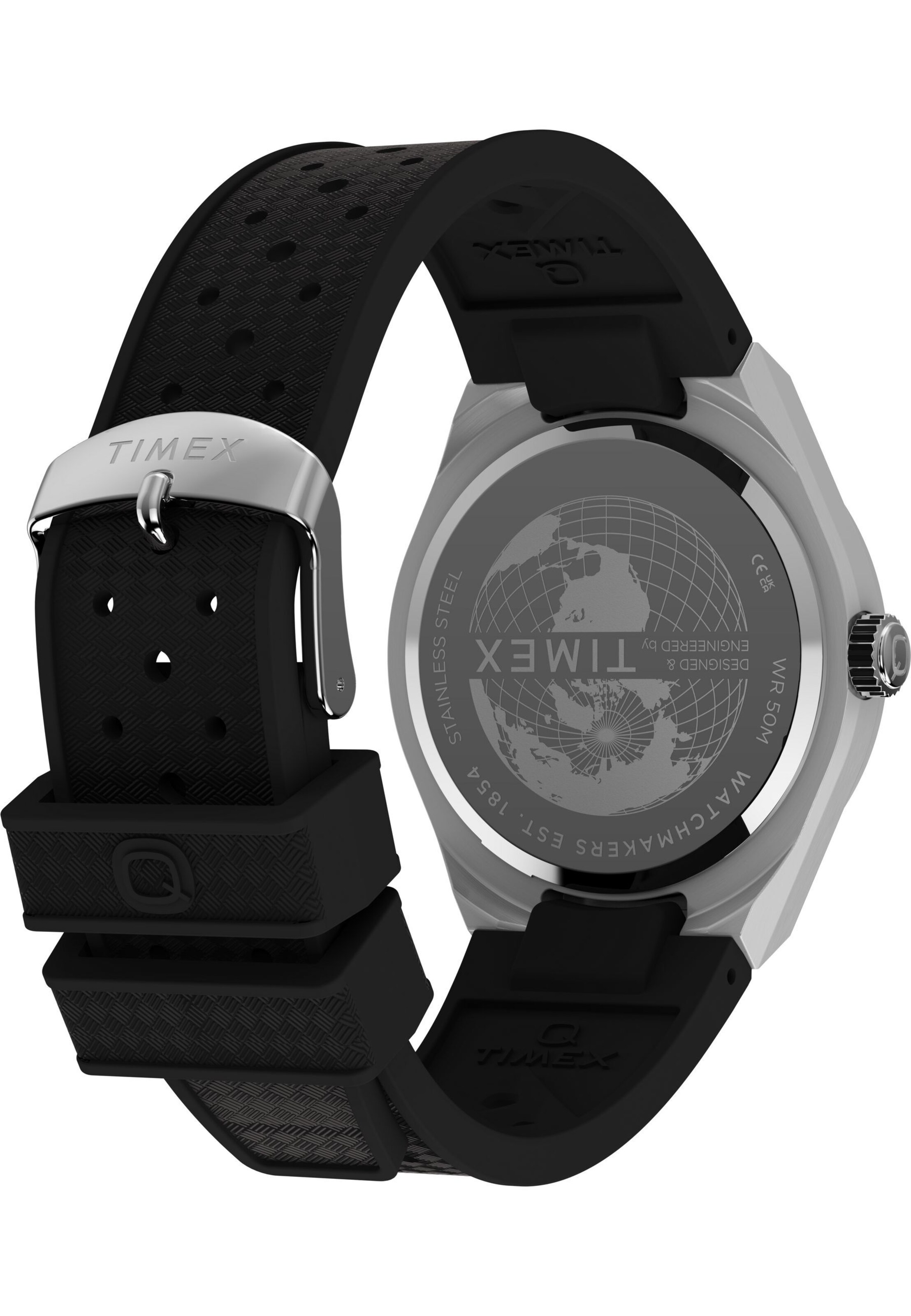 Montre à affichage analogique TIMEX en noir