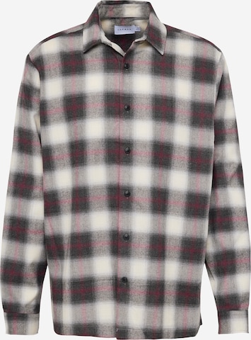 Regular fit Camicia di TOPMAN in grigio: frontale