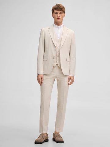 STRELLSON Slimfit Hose ' Melwin ' in Beige