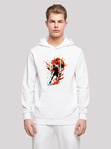 F4NT4STIC Sweatshirt in Orange: predná strana